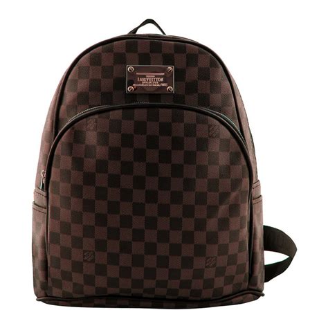 louis vuitton back back|louis vuitton checkered backpack.